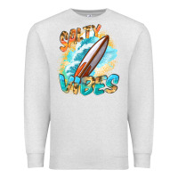 Oatmeal Heather Salty vibes Premium Sweatshirt - FaDigitalArtStudio