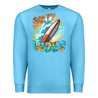 Ocean Blue Salty vibes Premium Sweatshirt - FaDigitalArtStudio