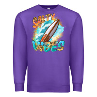 Purple Salty vibes Premium Sweatshirt - FaDigitalArtStudio