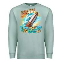 Seafoam Salty vibes Premium Sweatshirt - FaDigitalArtStudio