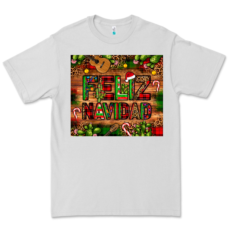 Feliz Navidad Christmas Cactus Leopard Premium Tee by JahusDesignShop | Teevron