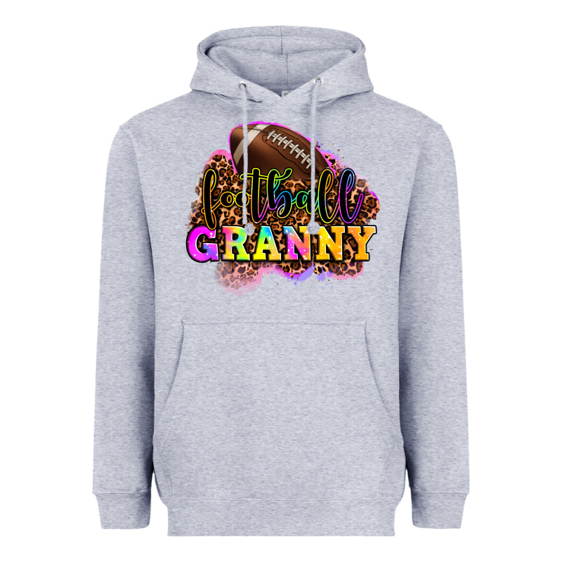 Football Granny Heavyweight Hoodie by OliviaCreatesArt | Teevron