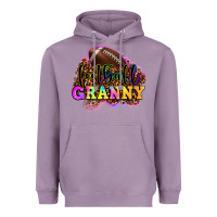 Lavender football granny Heavyweight Hoodie - OliviaCreatesArt