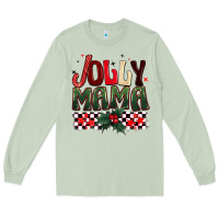 Matcha Christmas jolly mama Long Sleeve Tee - BarkalooDesign