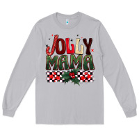 Moon Dust Christmas jolly mama Long Sleeve Tee - BarkalooDesign