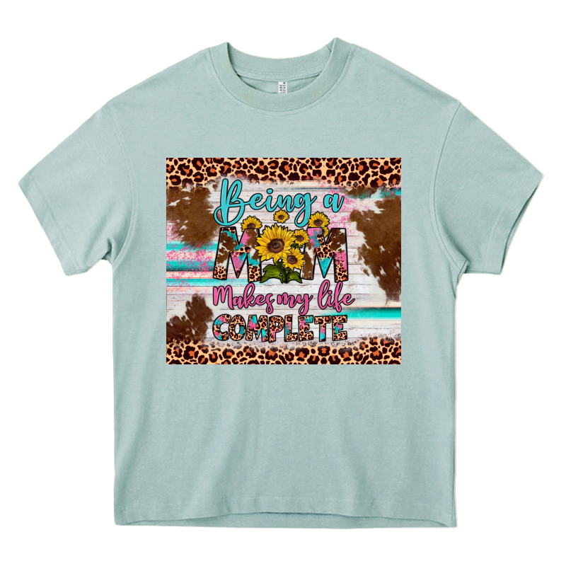 Being A Mom Makes My Life Complete Heavy Core Tee by Artiststas | Teevron