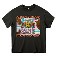 Asphalt being a mom makes my life complete Heavy Core Tee - Artiststas