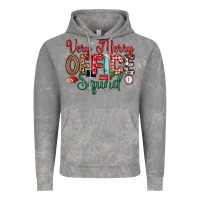 Cloud Rock very merry office squad Vintage Hoodie - MaliasSmallBusiness