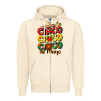 Sandshell cinco cinco cinco de mayo Zipper Hoodie - CowGirlArtShop