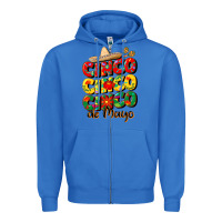 True Royal cinco cinco cinco de mayo Zipper Hoodie - CowGirlArtShop