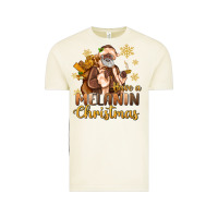 Have A Melanin Christmas Black Santa Vintage Tee | Teevron