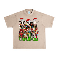 French Oak christmas three cows mooey christmas Urban Heavy Tee - MaliasSmallBusiness