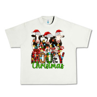 Pistachio christmas three cows mooey christmas Urban Heavy Tee - MaliasSmallBusiness