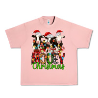 Salmon christmas three cows mooey christmas Urban Heavy Tee - MaliasSmallBusiness