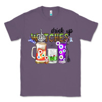 Lavender Drink Up Witches Classic Tee - CowhideDigitalArt