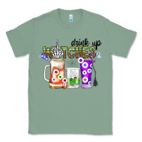 Sage Drink Up Witches Classic Tee - CowhideDigitalArt