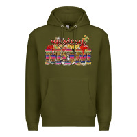 Army Green Mexican mom mother's day Premium Hoodie - HowdyJamesFarm