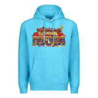 Ocean Blue Mexican mom mother's day Premium Hoodie - HowdyJamesFarm