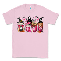 Bubblegum Pink Scream Coffee Cups Classic Tee - MaliasSmallBusiness