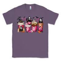 Lavender Scream Coffee Cups Classic Tee - MaliasSmallBusiness