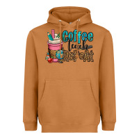Meerkat coffee teach repeat Heavyweight Hoodie - OliviaCreatesArt