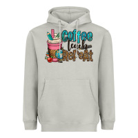 Moon Dust coffee teach repeat Heavyweight Hoodie - OliviaCreatesArt