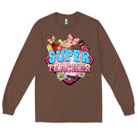 Chestnut super teacher Long Sleeve Tee - BarkalooDesign