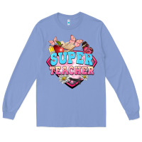 Colony Blue super teacher Long Sleeve Tee - BarkalooDesign