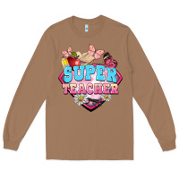 Toasted Coconut super teacher Long Sleeve Tee - BarkalooDesign