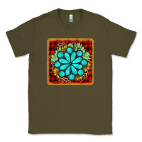Army Green gemstone cactus christmas coaster Classic Tee - JahusDesignShop