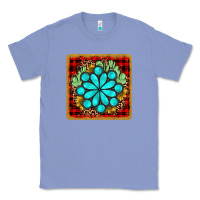 Colony Blue gemstone cactus christmas coaster Classic Tee - JahusDesignShop