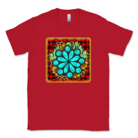 Red gemstone cactus christmas coaster Classic Tee - JahusDesignShop