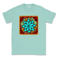 Seafoam gemstone cactus christmas coaster Classic Tee - JahusDesignShop
