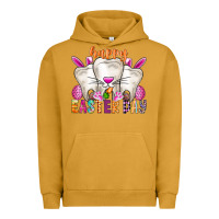 Pigment Peanut Butter Happy Easter Urban Hoodie - CowhideDigitalArt