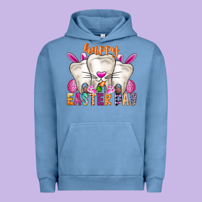 Happy Easter Urban Hoodie Designed By Cowhidedigitalart