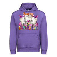Tulip Happy Easter Urban Hoodie - CowhideDigitalArt