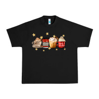 Black christmas coffee Urban Heavy Tee - MaliasSmallBusiness