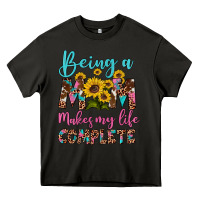 Asphalt being a mom makes my life complete Heavy Core Tee - Artiststas