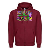 Burgundy pour me something mister Zipper Hoodie - CowGirlArtShop