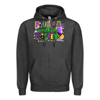 Charcoal Heather pour me something mister Zipper Hoodie - CowGirlArtShop