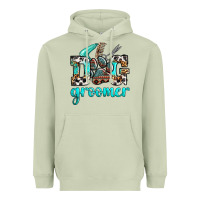Matcha western dog groomer Heavyweight Hoodie - OliviaCreatesArt