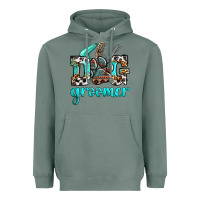Sage western dog groomer Heavyweight Hoodie - OliviaCreatesArt