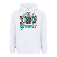 White western dog groomer Heavyweight Hoodie - OliviaCreatesArt