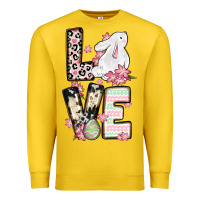 Lemon Love Easter bunny Premium Sweatshirt - OliviaCreatesArt