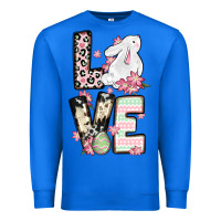 True Royal Love Easter bunny Premium Sweatshirt - OliviaCreatesArt