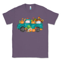 Lavender fall gnomes truck Classic Tee - MaliasSmallBusiness