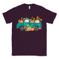 Plum fall gnomes truck Classic Tee - MaliasSmallBusiness