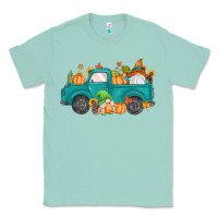 Seafoam fall gnomes truck Classic Tee - MaliasSmallBusiness