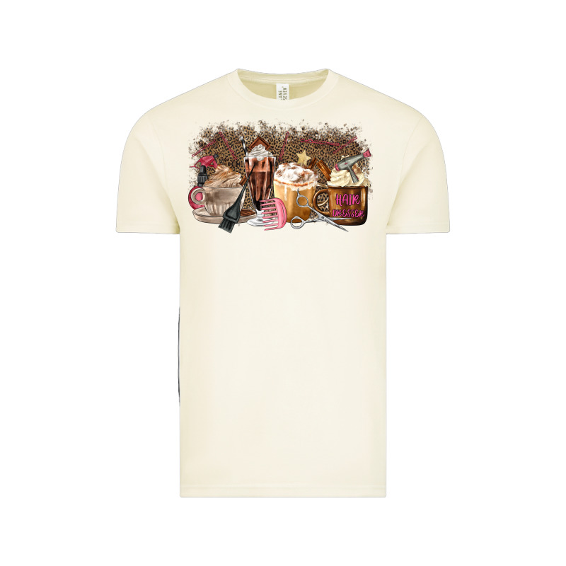 Hair Dresser Coffee Cups Vintage Tee by MaliasSmallBusiness | Teevron