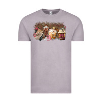 Vintage Zinc Hair Dresser Coffee Cups Vintage Tee - MaliasSmallBusiness